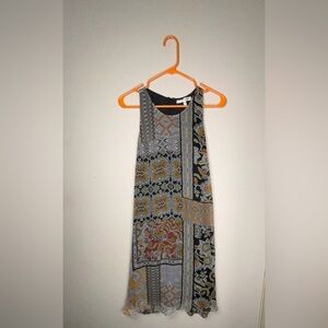 Lavender Brown Dress